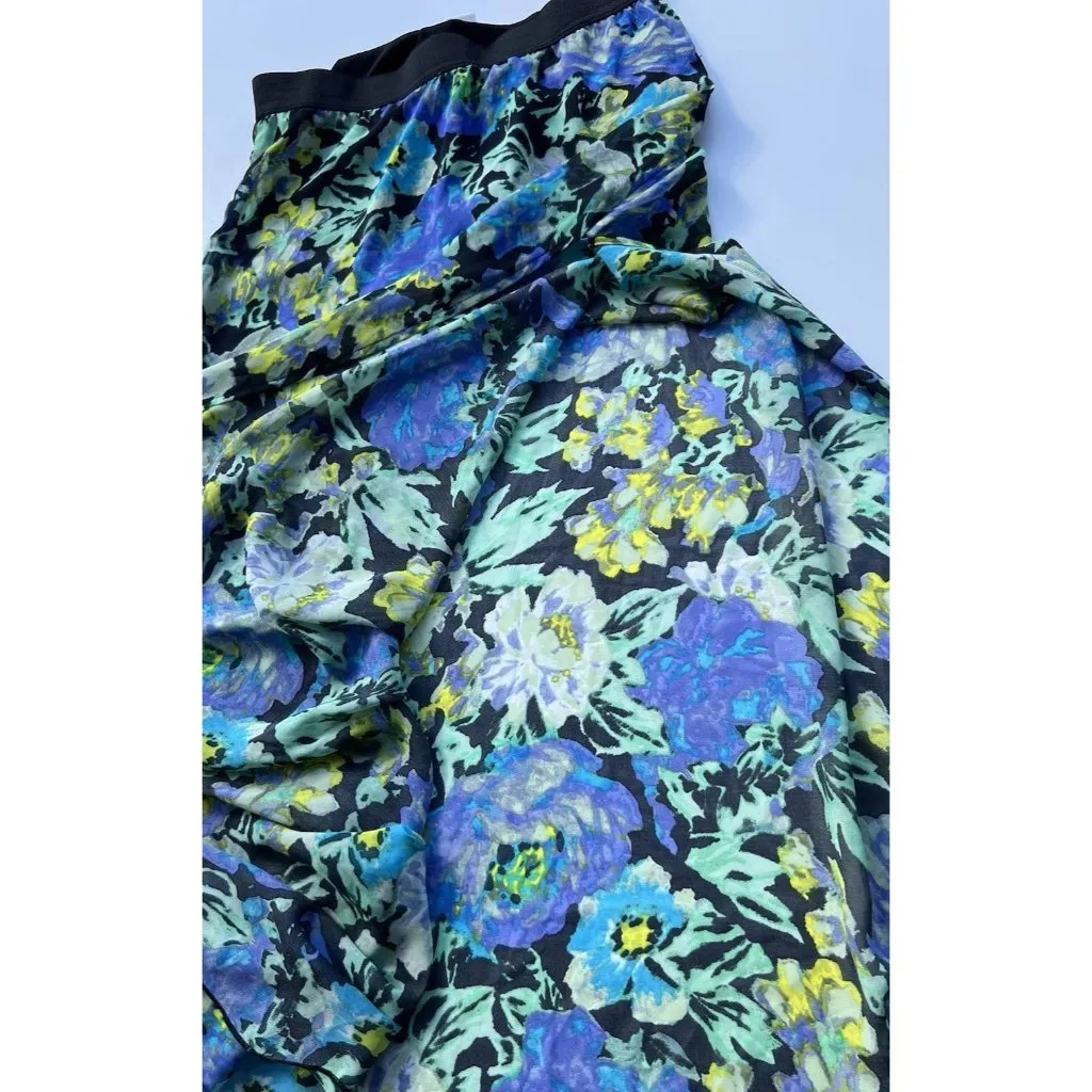 Vintage Mimi Chica Crazy Cat Lady Print Long Skirt Sundress Women’s Sz Medium - Image 12