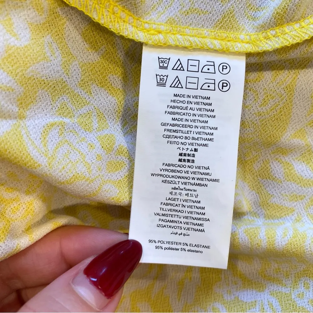 Michael Kors Tiered Floral Maxi Sundress Crepe Jersey Stretch - Image 10