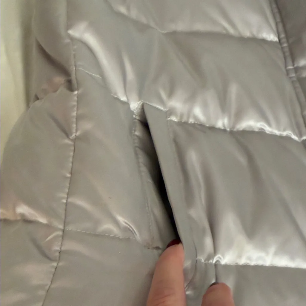 Talbots Silver Down Puffer Vest MP - Image 3