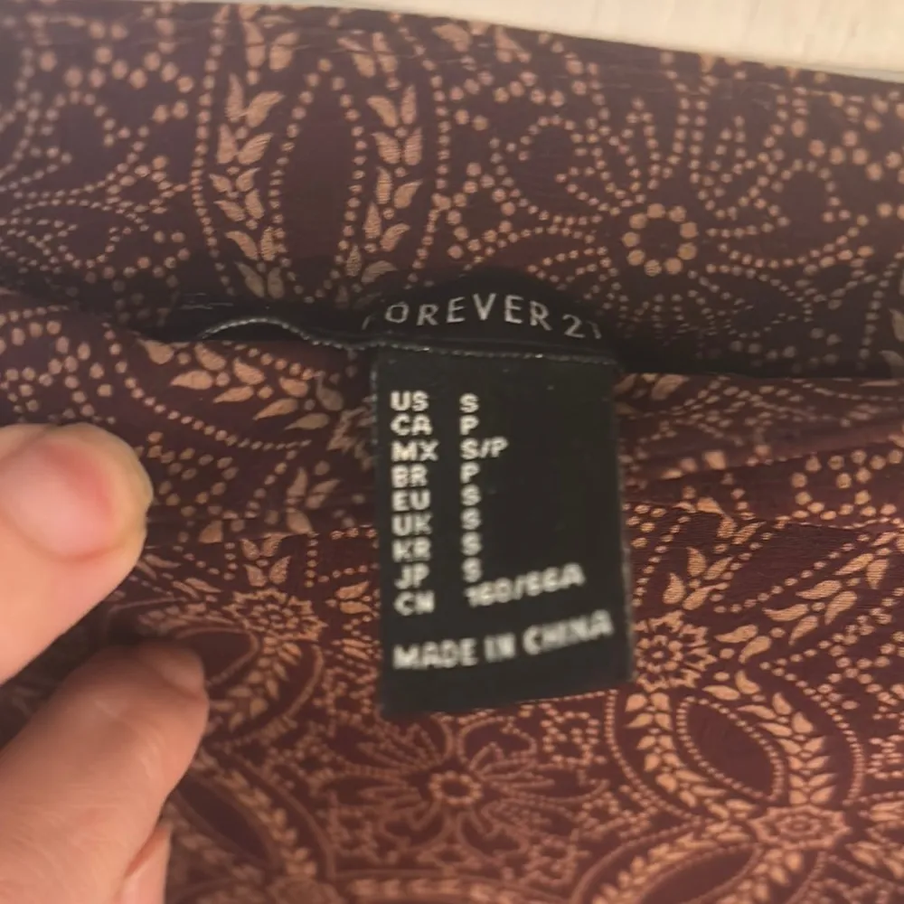 Forever 21 Sheer Layered High Low Maxi Skirt - Image 2