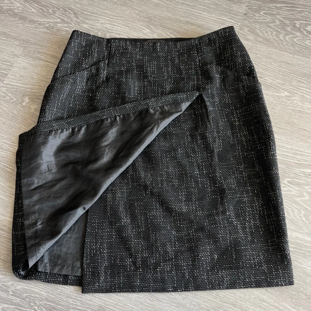The Limited Collection Skirt Womens 0 Black White Mini Career - Image 7