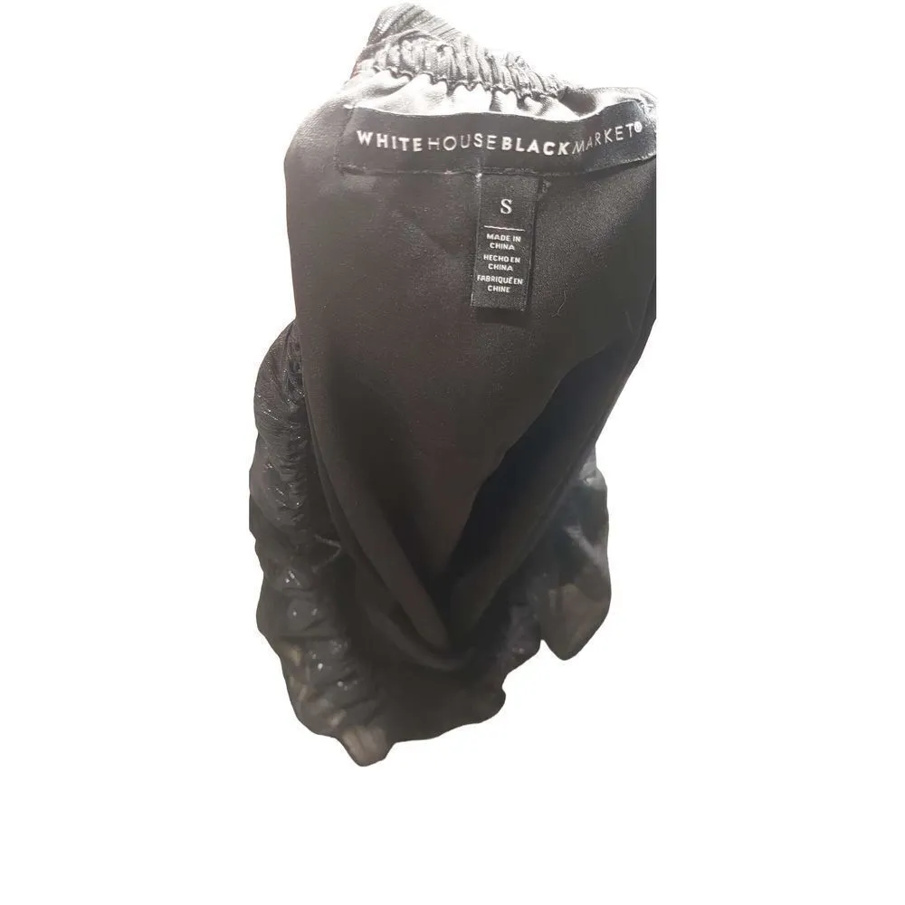 White House Black Market Shimmery Top Small - Image 4