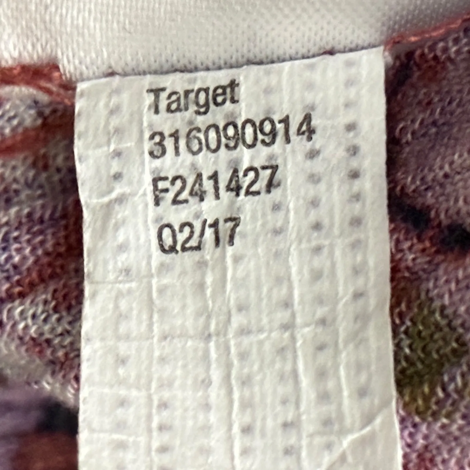 KNOX ROSE Womens Dress Tassels Print Boho Tiered Midi Burgundy XXL - Image 7