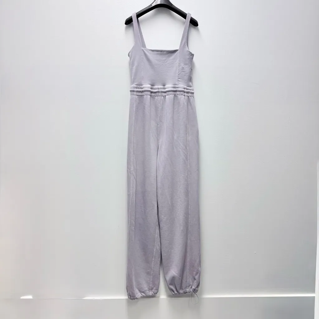 NWT FREE PEOPLE FP MOVEMENT Inbound Jumpsuit Trailblazer Grey Purple | Small - Image 5