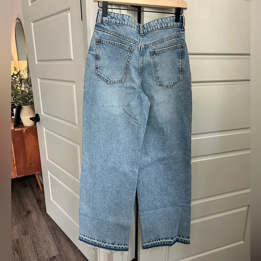 H&M DIVDED Criss Cross Straight Regular Jeans - Image 5