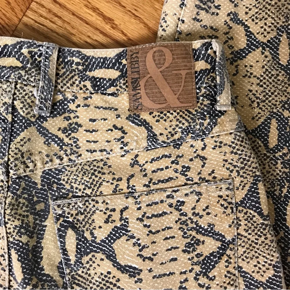 Sam & Libby Snake Print Jeans - Image 9