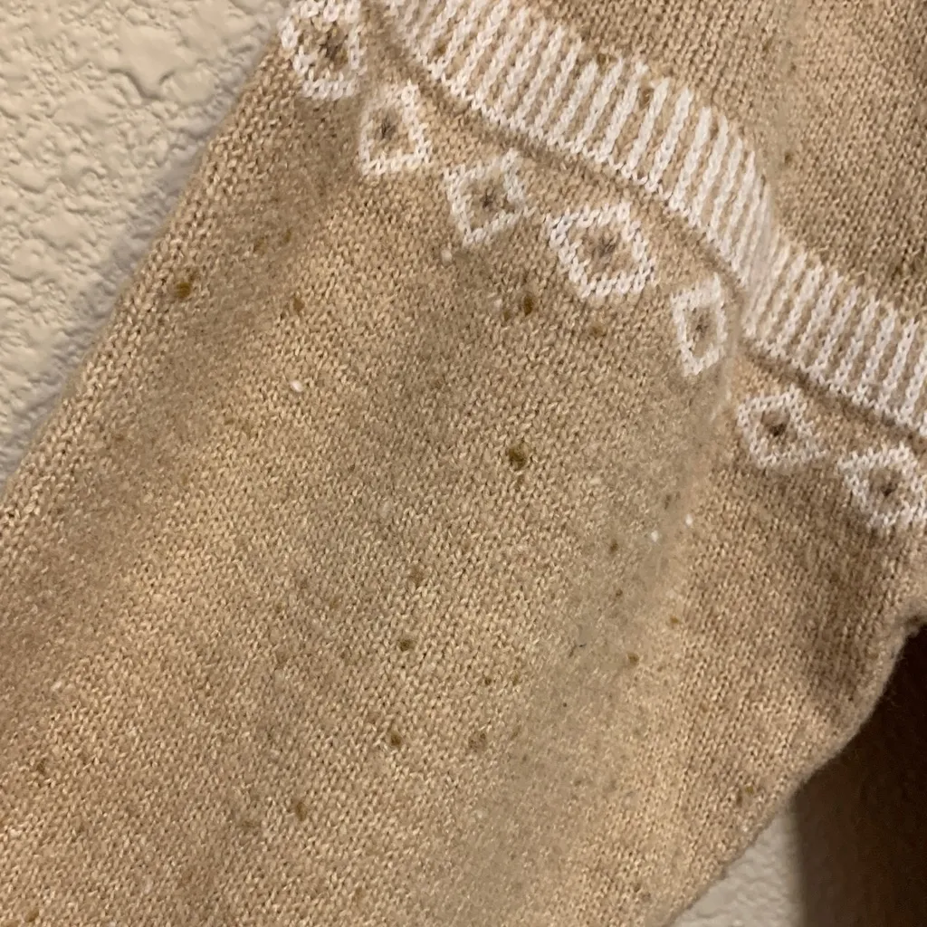 Weatherproof crewneck sweater sz XL Norwegian preppy office comfy fairisle - Image 6