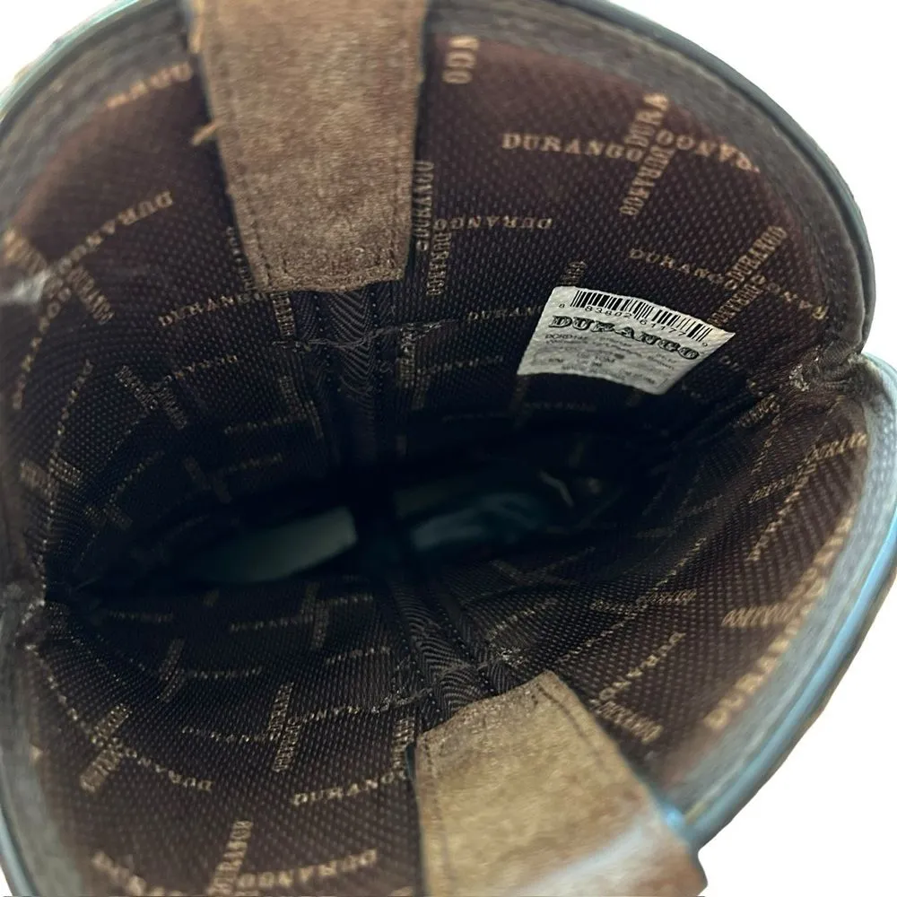 Durango Women’s 10 Accessorized Western‎ Cowgirl Boots Brown Bling Nashville New - Image 6