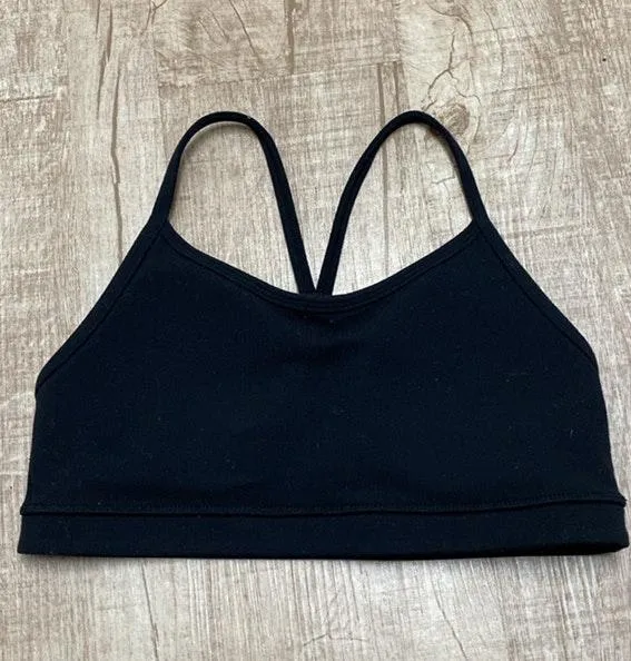 Lululemon Flow Y Black Sports Bra - Image 3