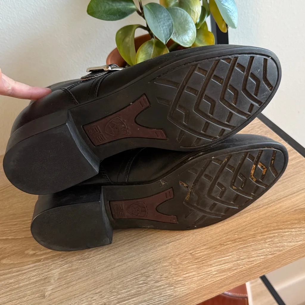 Women's Ariat Buckle Pull On Boot Bootie, 9 - Image 7