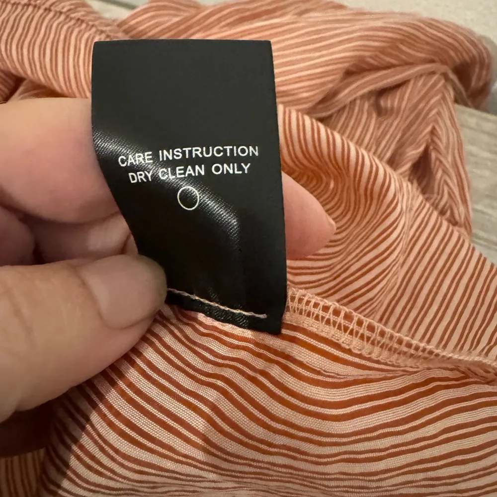 Lovers and Friends Long Striped Button Up Shirt Lightweight NWOT Size Medium - Image 7