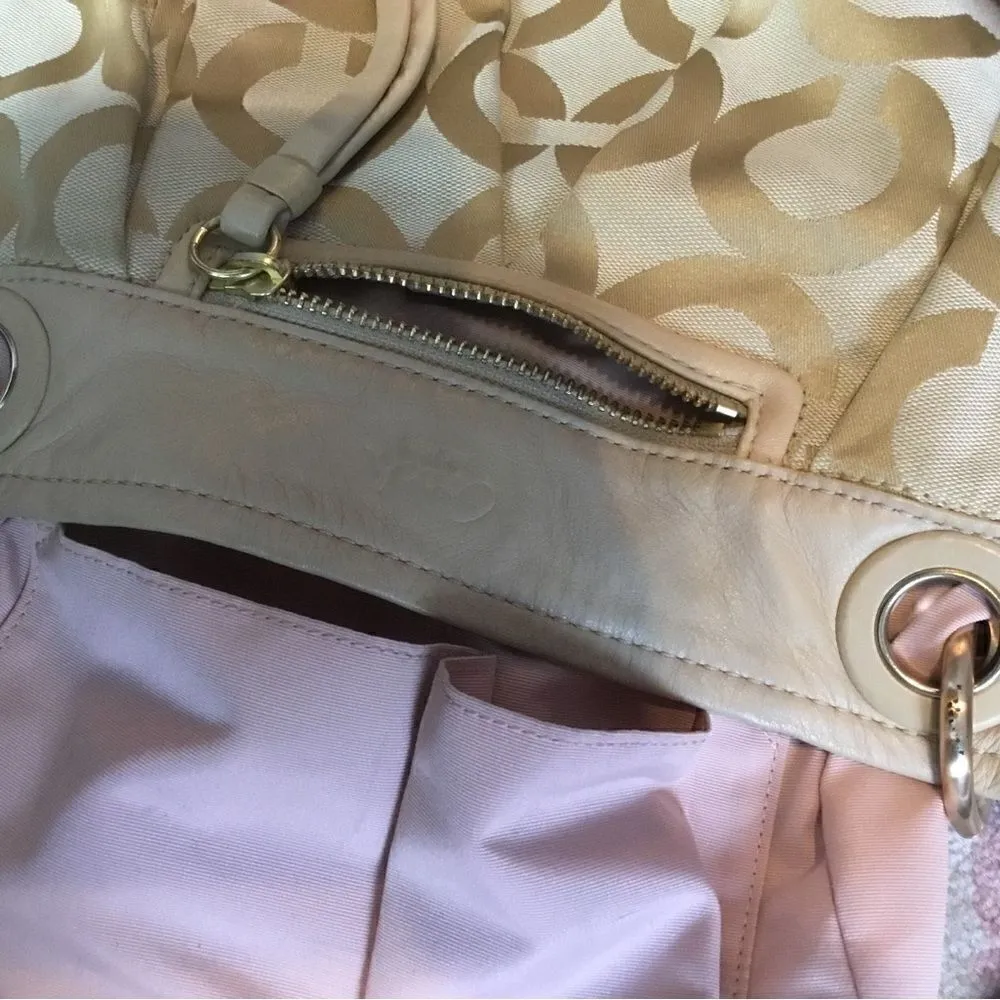 Coach Parker Op Art Shoulder Handbag - Image 13