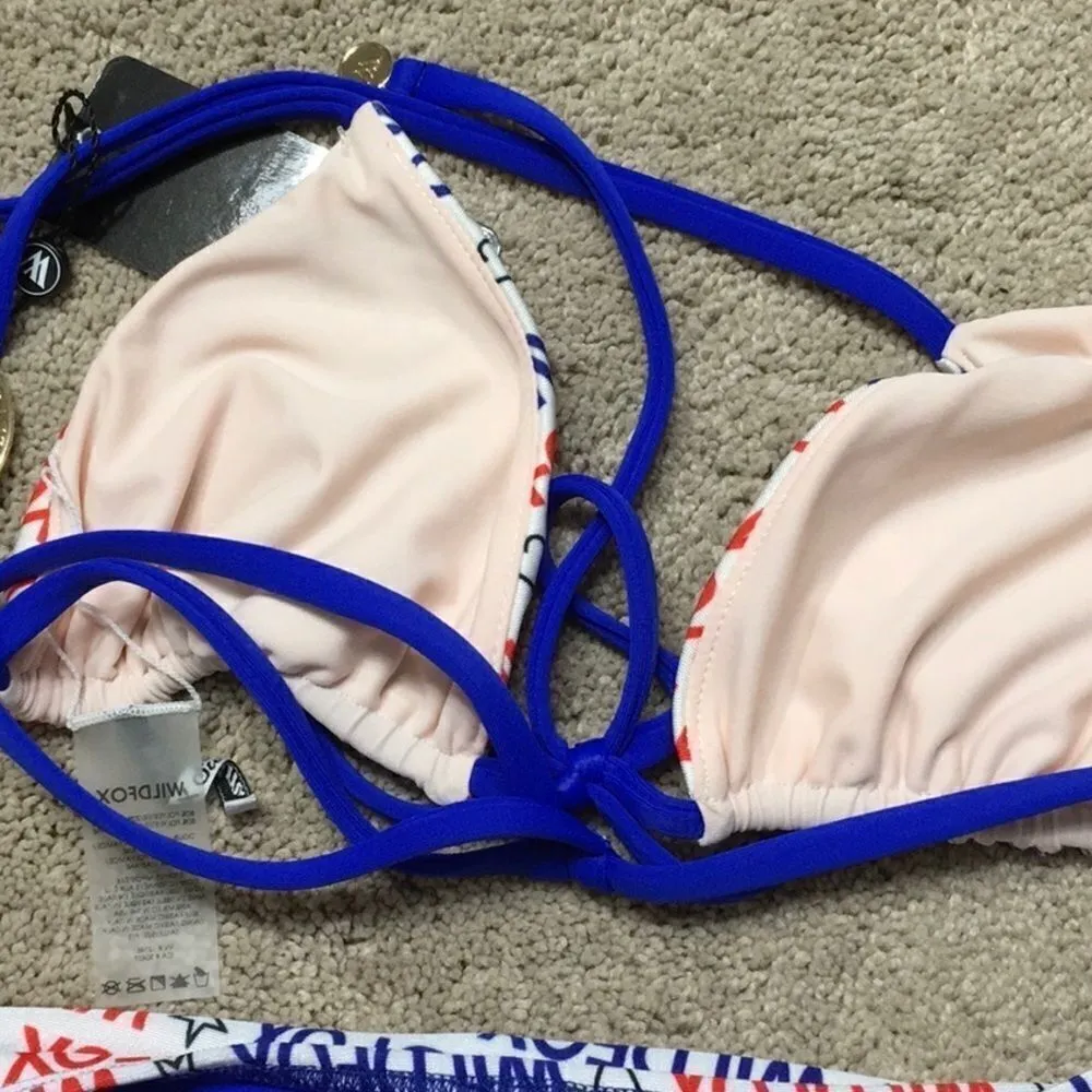 New. WILDFOX logo swimsuit. NWT - Image 7