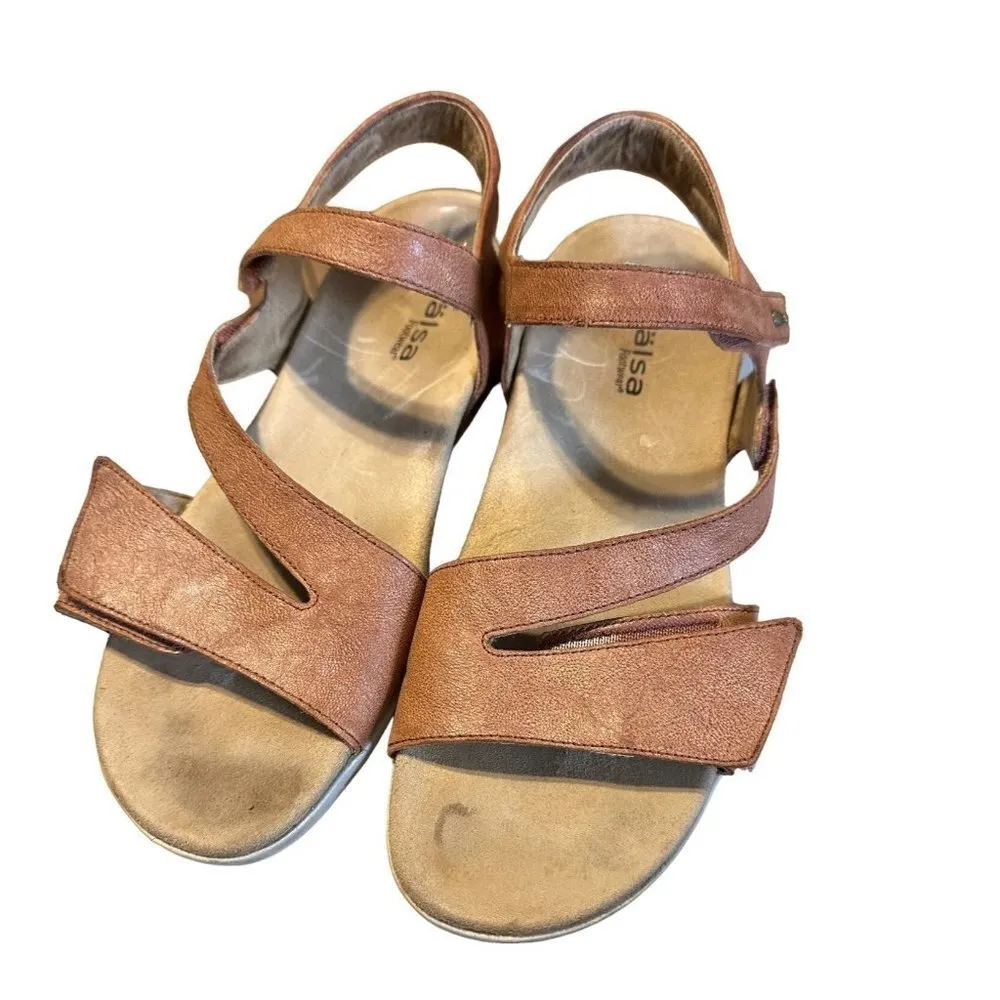 Halsa Footwear for Women's AG Color Brown Size 11 Scandals Sku 2119 Tan - Image 8