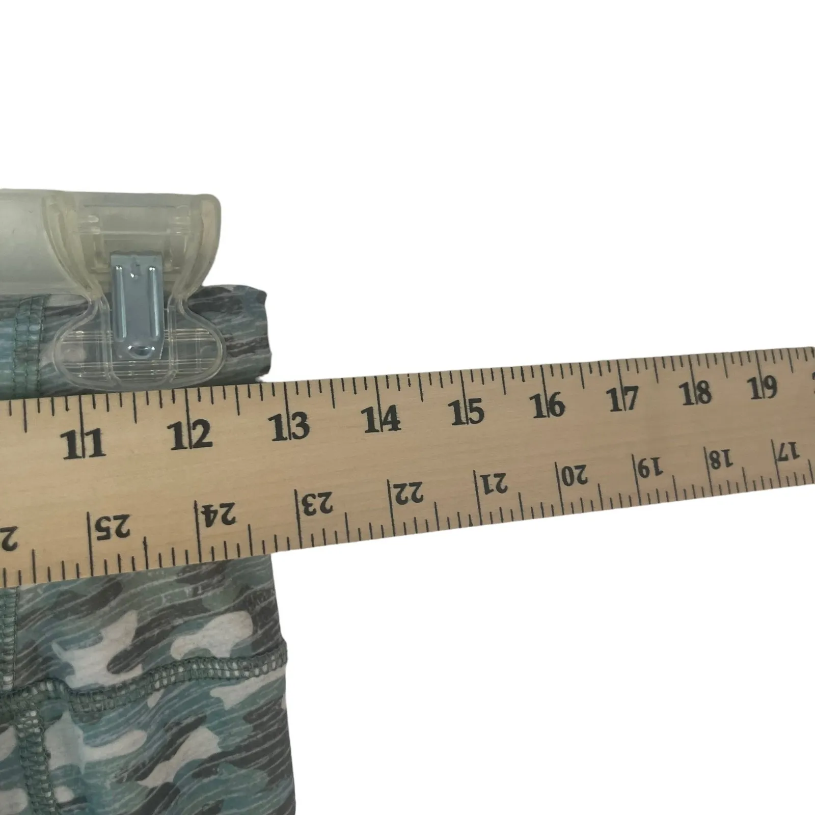 Cardio Works Women's Size Medium Light Green‎ Camo Activewear Leggings Green - Image 7