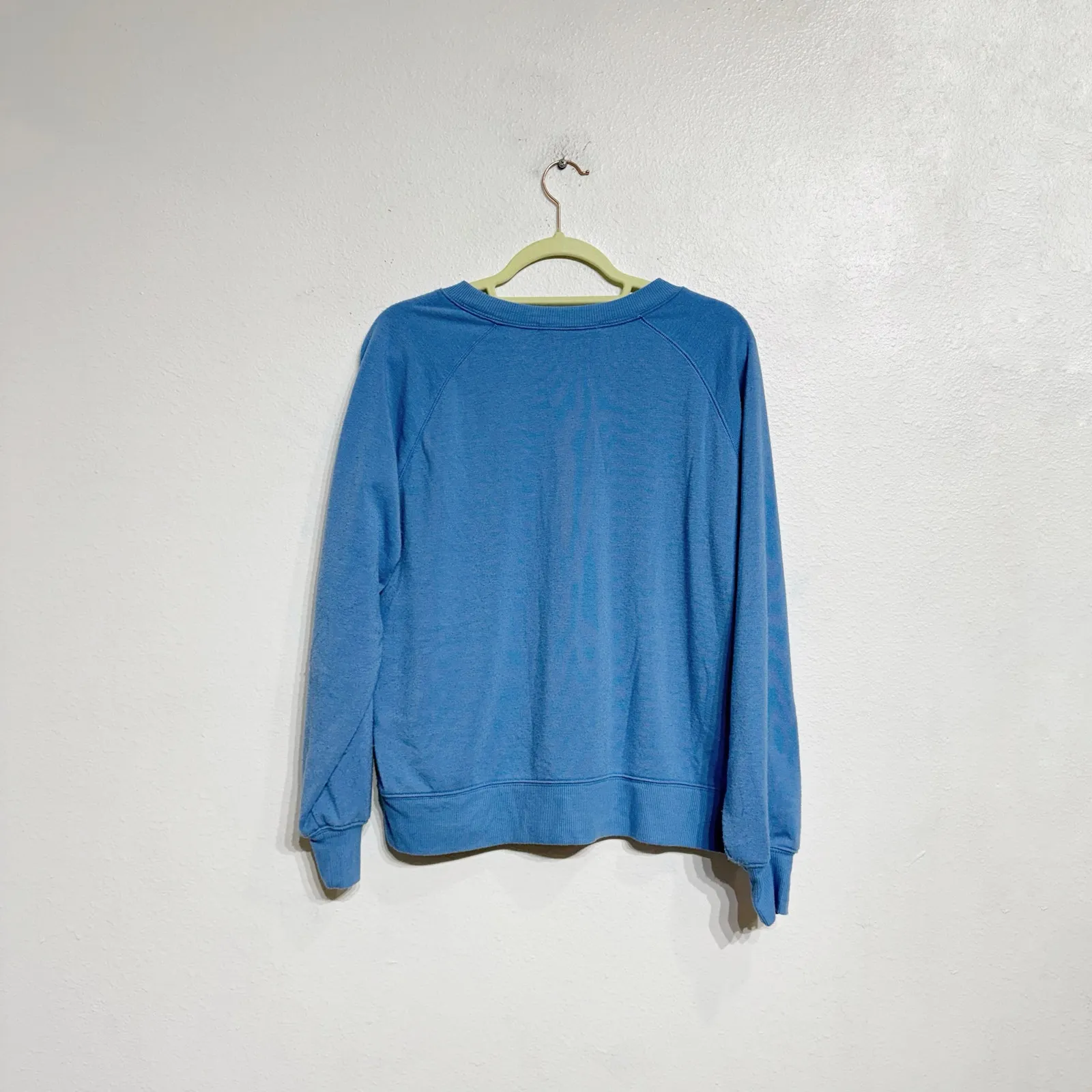 Wildfox Blue Summer Sweatshirt Sz S - Image 7
