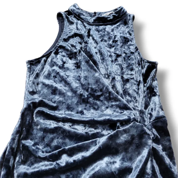 Dress Size Small ASTR The Label Dress Avalon Sleeveless Velvet Wrap Dress - Image 4