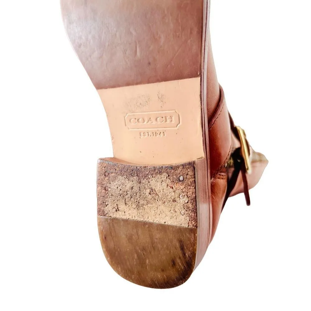 COACH JOLENE RIDING BOOTS SIZE 6.5 - Image 8