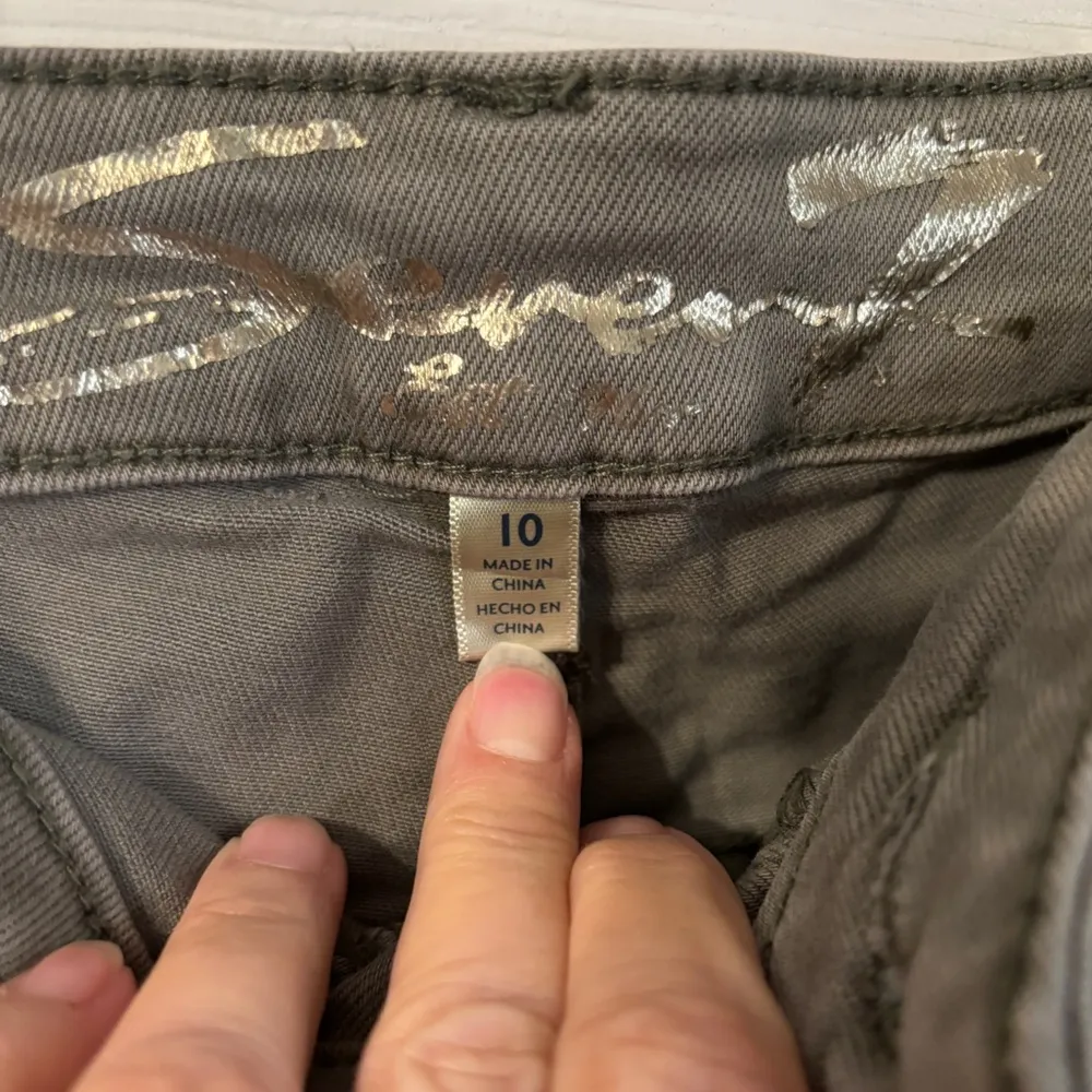 Jeans Utility by Seven7, olive green pants - Image 7