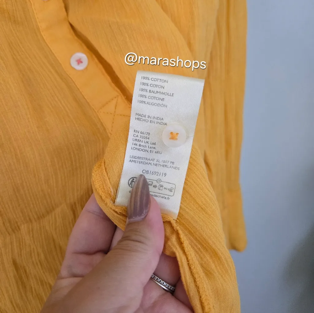 Anthropologie Duster Tunic Shirt - Image 8