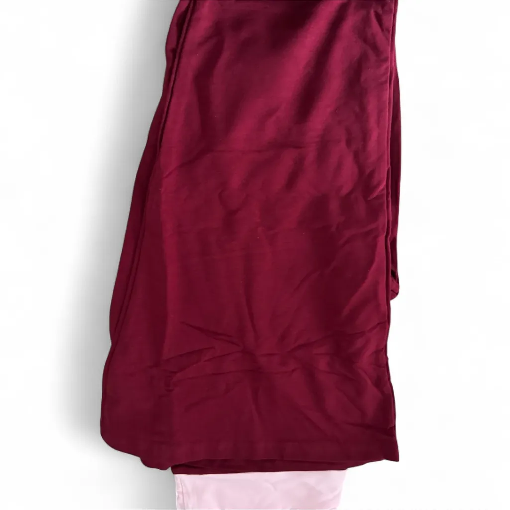 Edikted Contrast Fold Over Flared Leggings nwt s - Image 4