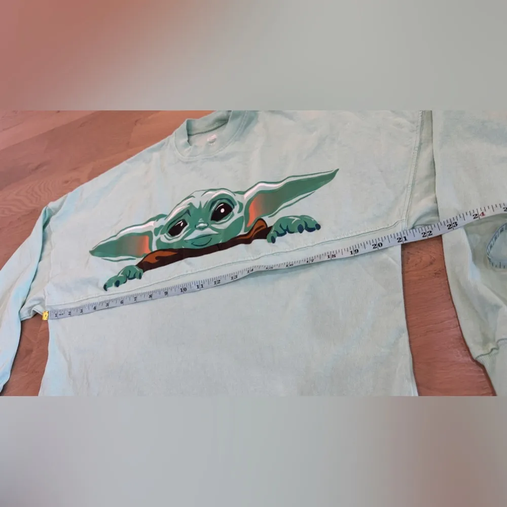 Disney x Star Wars spirit jersey mandalorian yoda size XS - Image 4