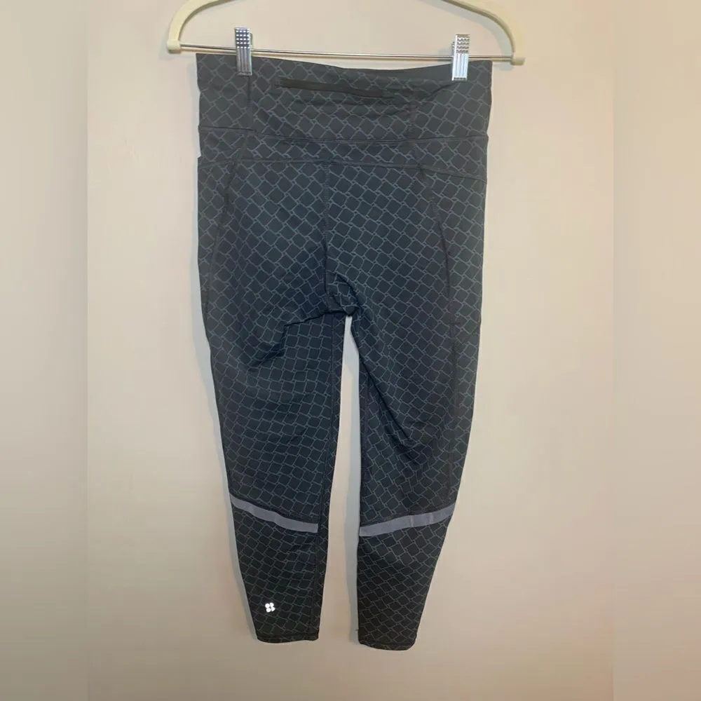 Sweaty Betty Zero Gravity 7/8 patterned leggings size M‎ - Image 2
