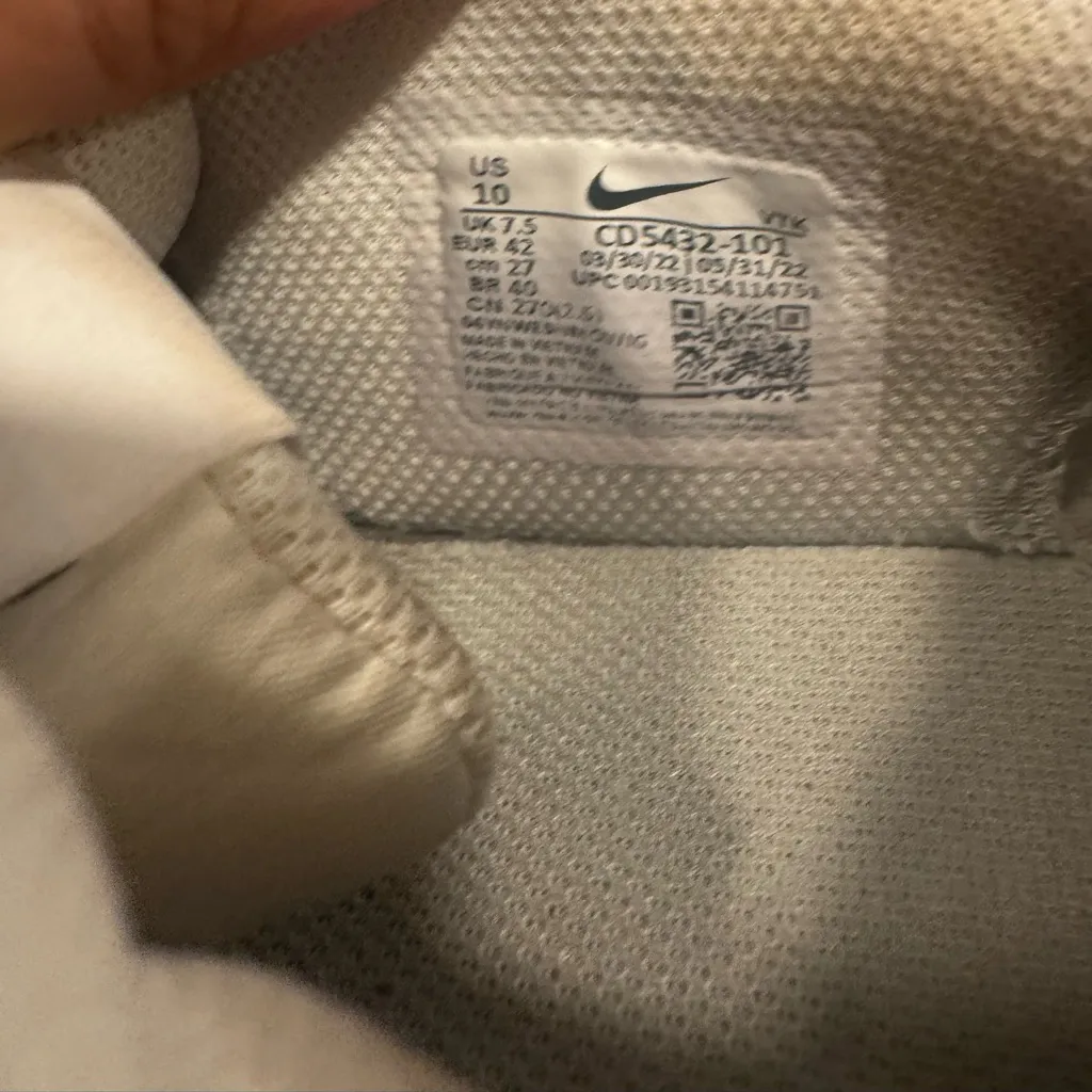 Nike Air Max Excee Women's Size 10 CD5432-101 White Casual Shoes Sneakers - Image 6