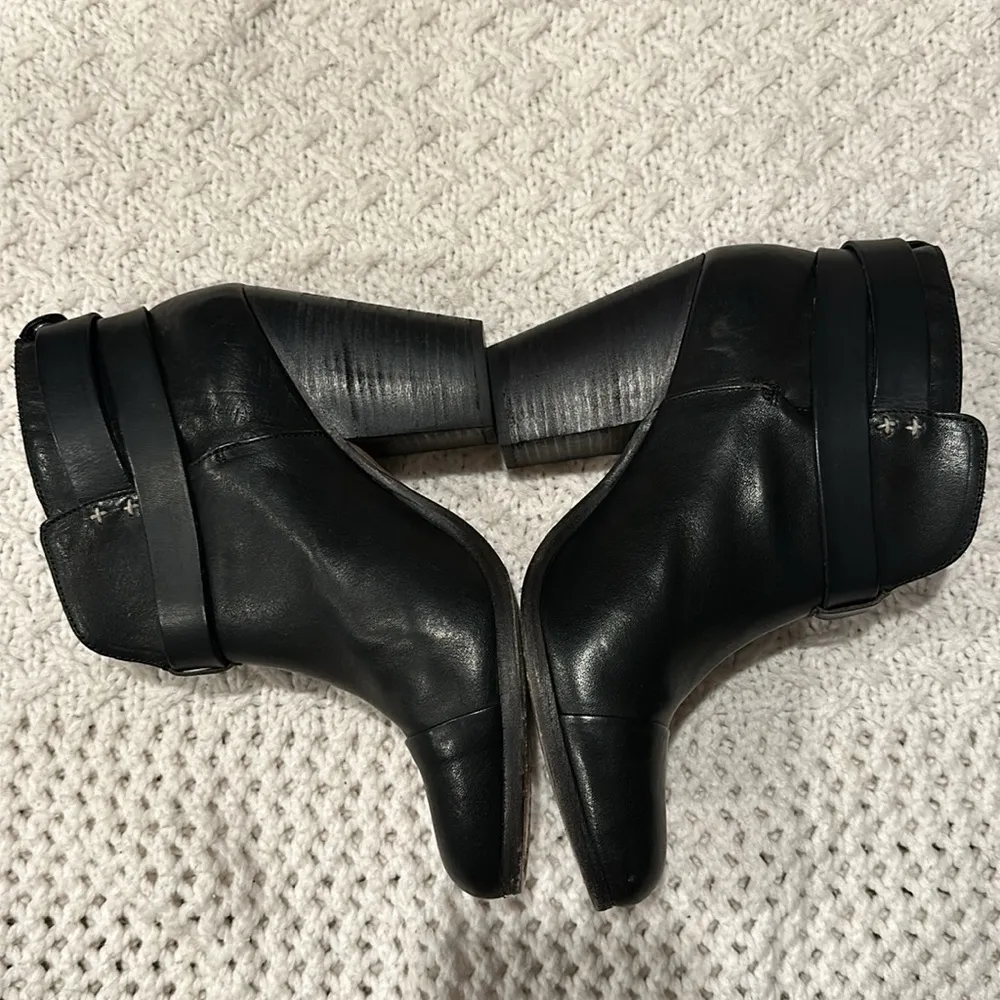 Rag and Bone Harrow Booties in Black Leather size 40 - Image 4