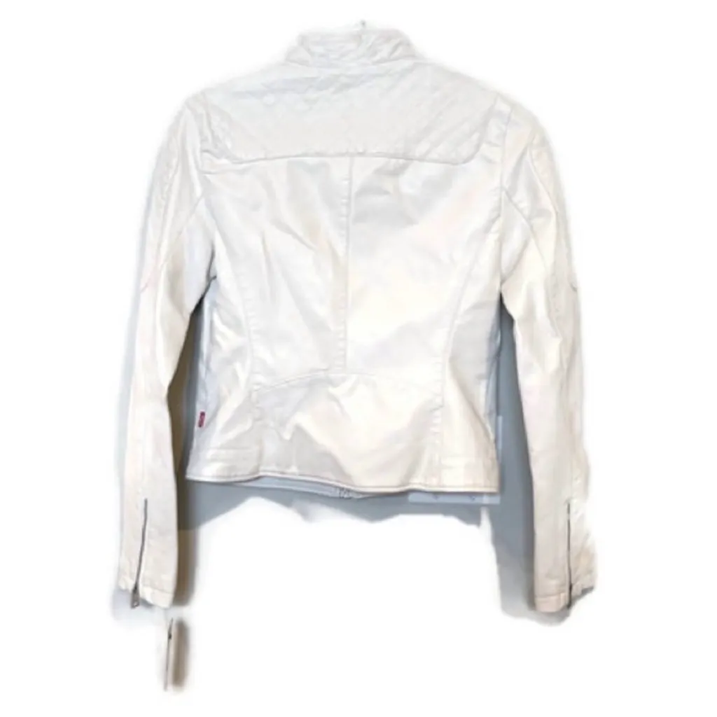 Levi's New Moto Zipper front Jacket Size XS - Image 4