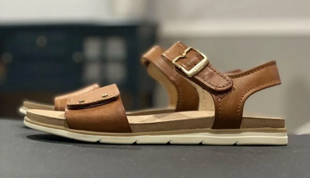 Dr. Scholl's Shoes Women's Nicely Sun Flat Sandal Size 8 Brown - Image 2