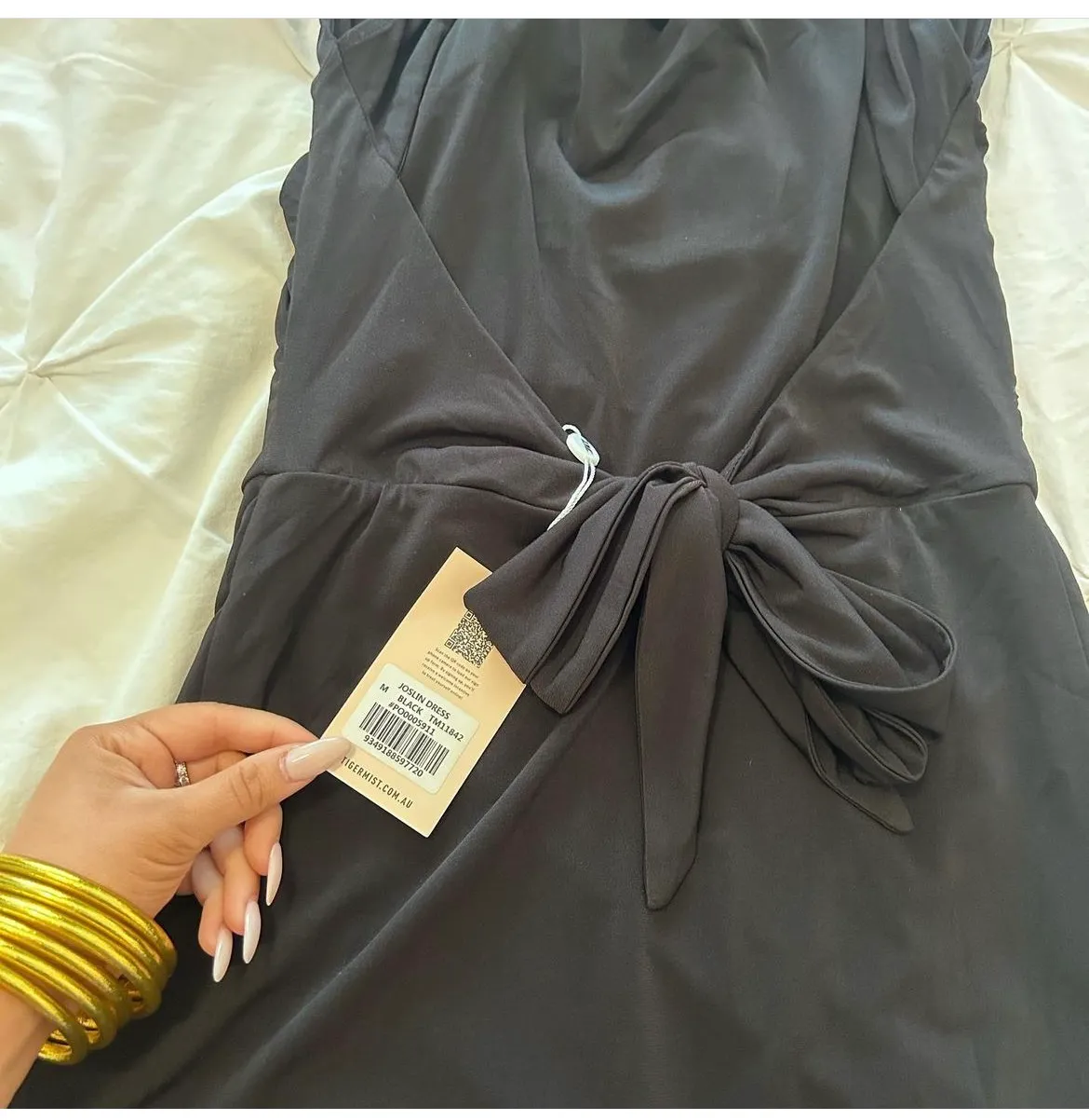 Black Mini Dress - Image 3