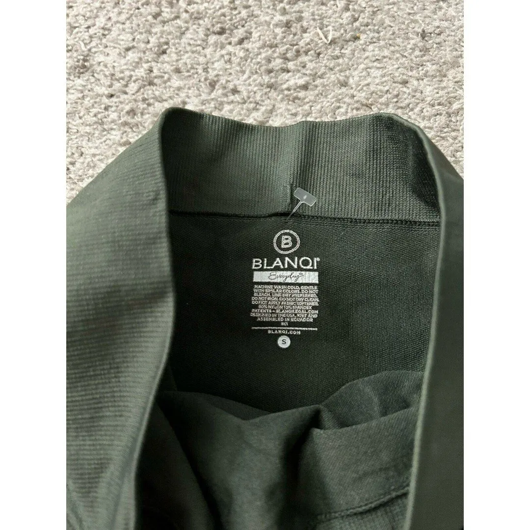 Blanqi Everyday‎ Maternity Belly Support Leggings GREEN size Small - Image 4