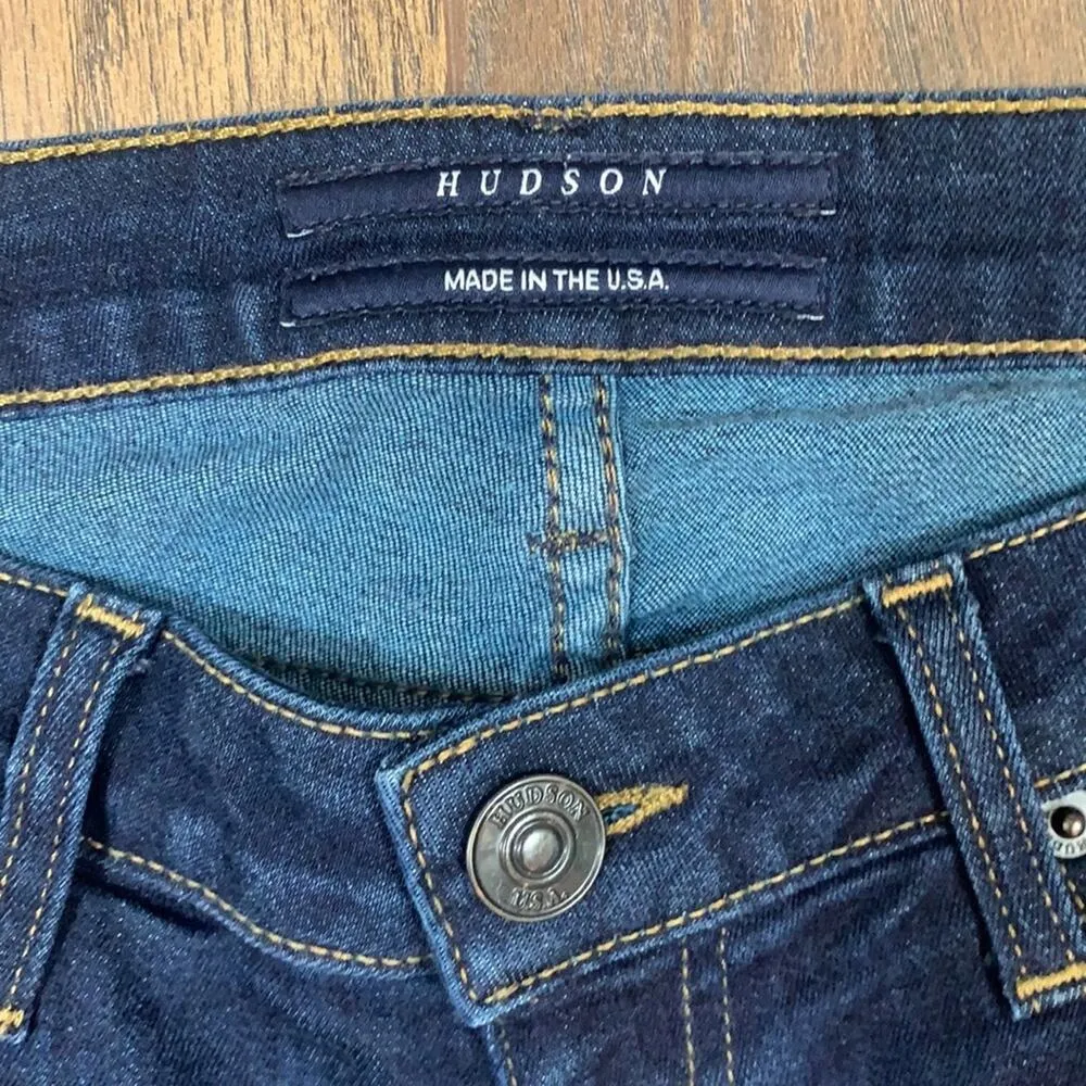 Hudson Nico Dark Wash Skinny Jeans - Image 2