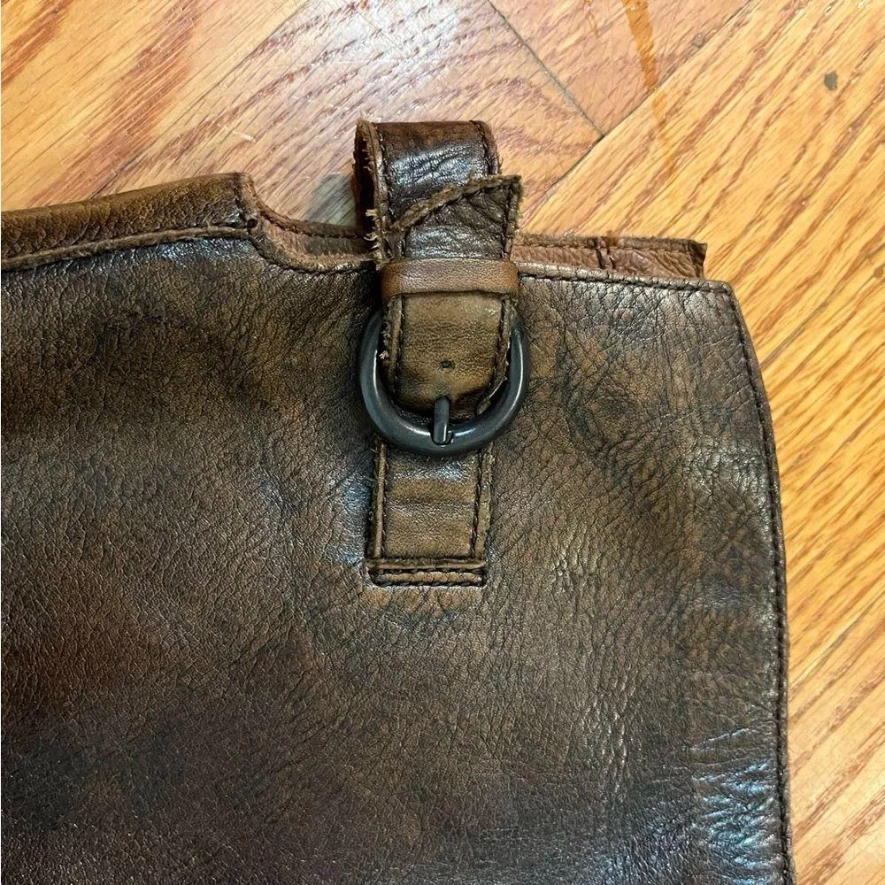 Born Lottie Brown Leather Side Zip Tall Riding Boots Shoes D07716 Womens 8 - Image 15