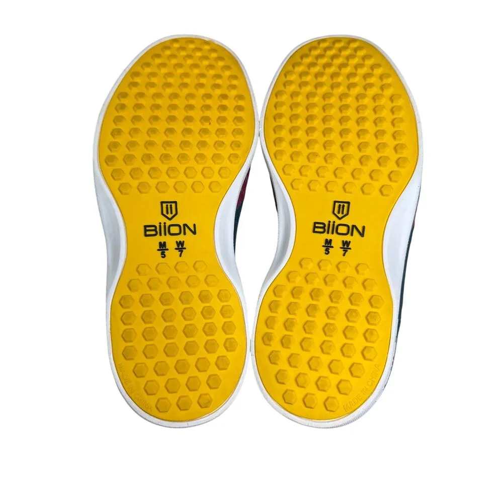 Biion Women's Spikeless Golf Shoes Jungle Night Print Black Blue Size 7 - Image 8