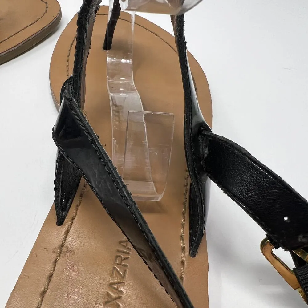 BCBGMaxazria Leather Slingback Sandals Size 9 - Image 10