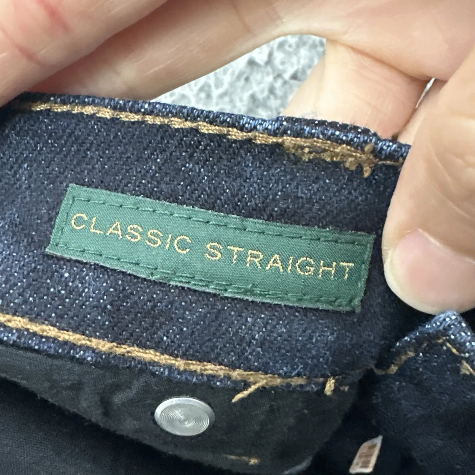 Lauren Ralph Lauren Classic Straight Jeans Mid Rise Preppy Women 12 Petite x 27 - Image 4