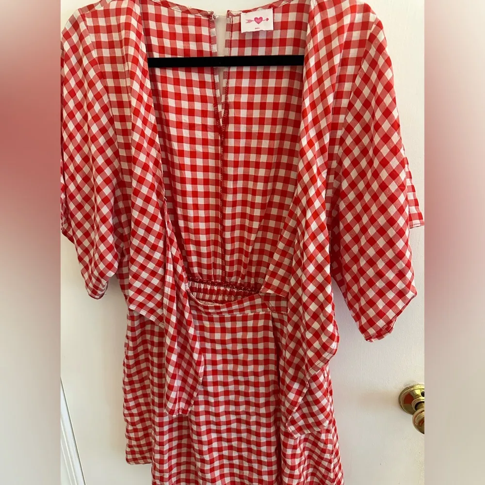 Buddy Love Red Gingham Dress | Gameday | Gingham | Sundress | Boutique - Image 9
