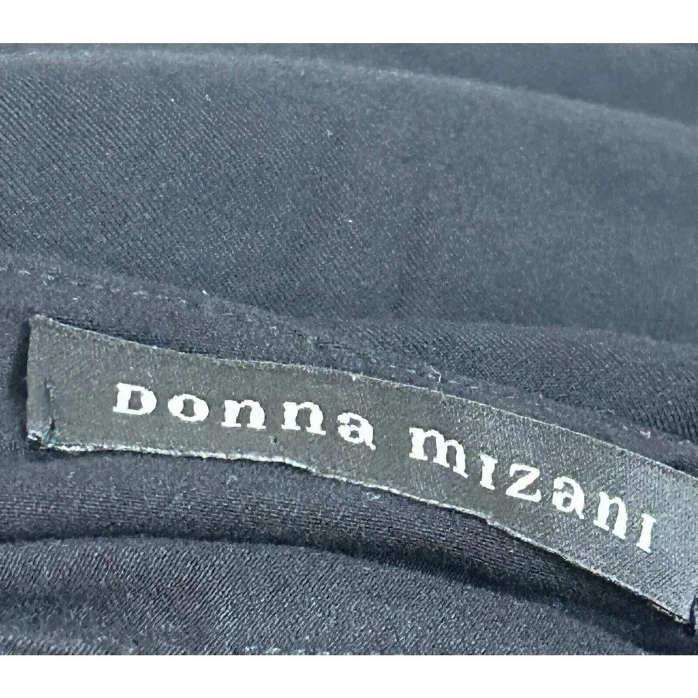 Donna Mizani Size Large Black Cut Out One Sleeve Bodycon Dress Party Cocktail - Image 8