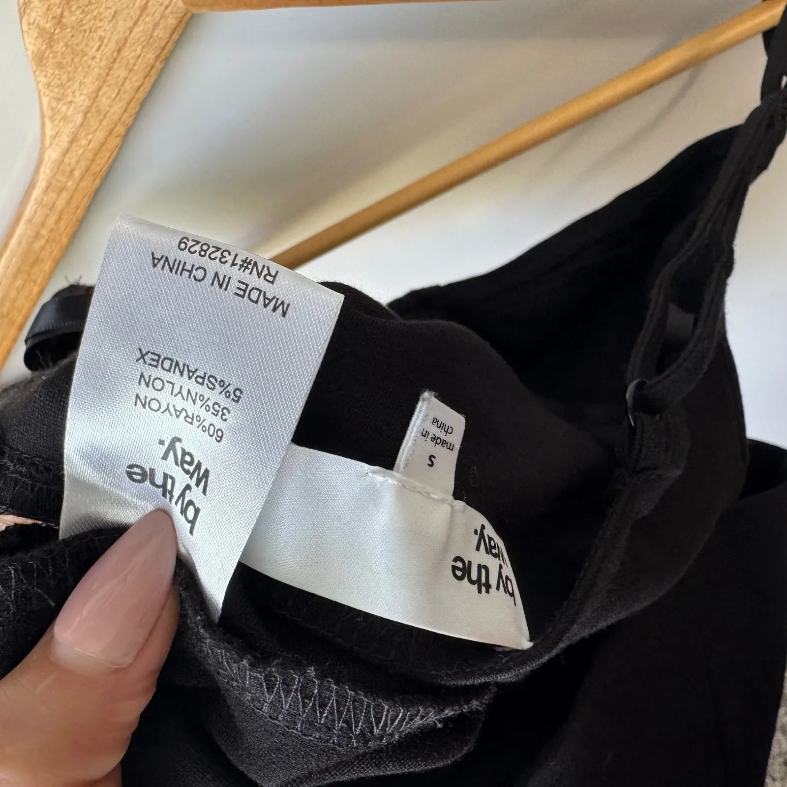 Revolve By The Way Bodycon Mini‎ Dress Bustier Black Sleeveless Size S - Image 3