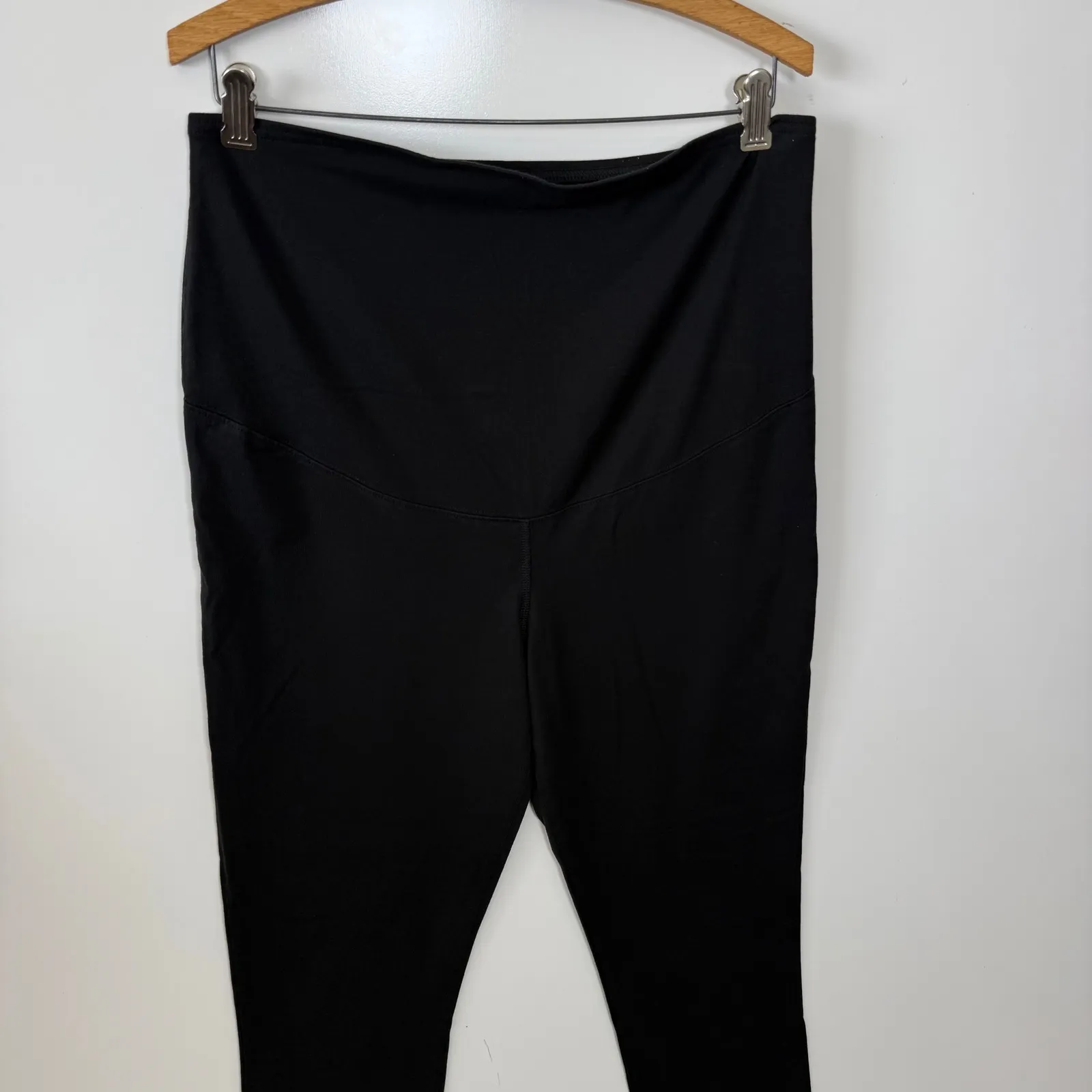Gymshark Leggings Black Power‎ Down High Waisted Ribbed Seamless Athletic - Image 6