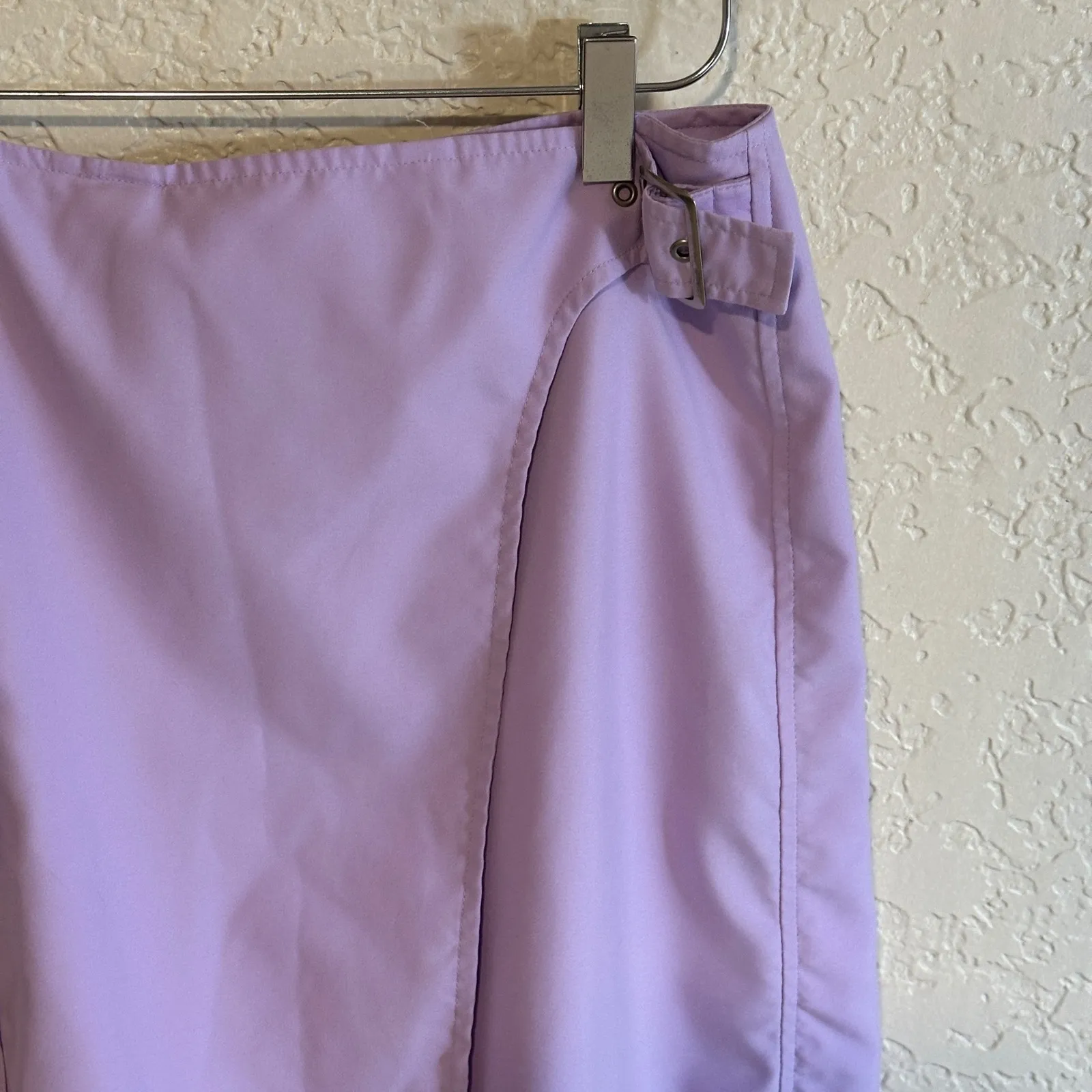 IZOD Womens Skort X-Tra Dry Lilac Purple‎ Mini Cargo Buckle Accent Size 6 - Image 3