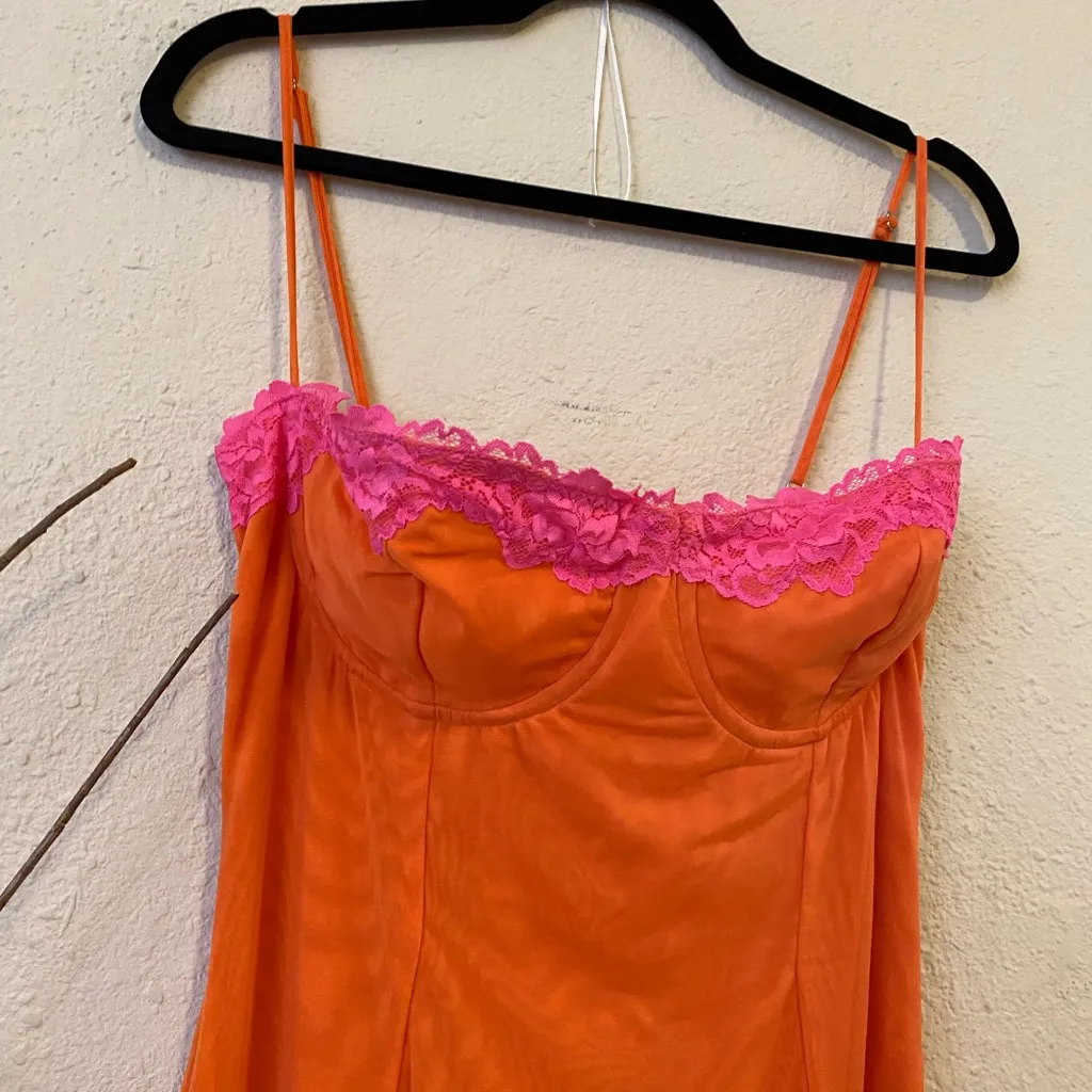 HOUSE OF CB 'Aiza' Flame Orange Maxi Dress NWOT size‎ XL - Image 15