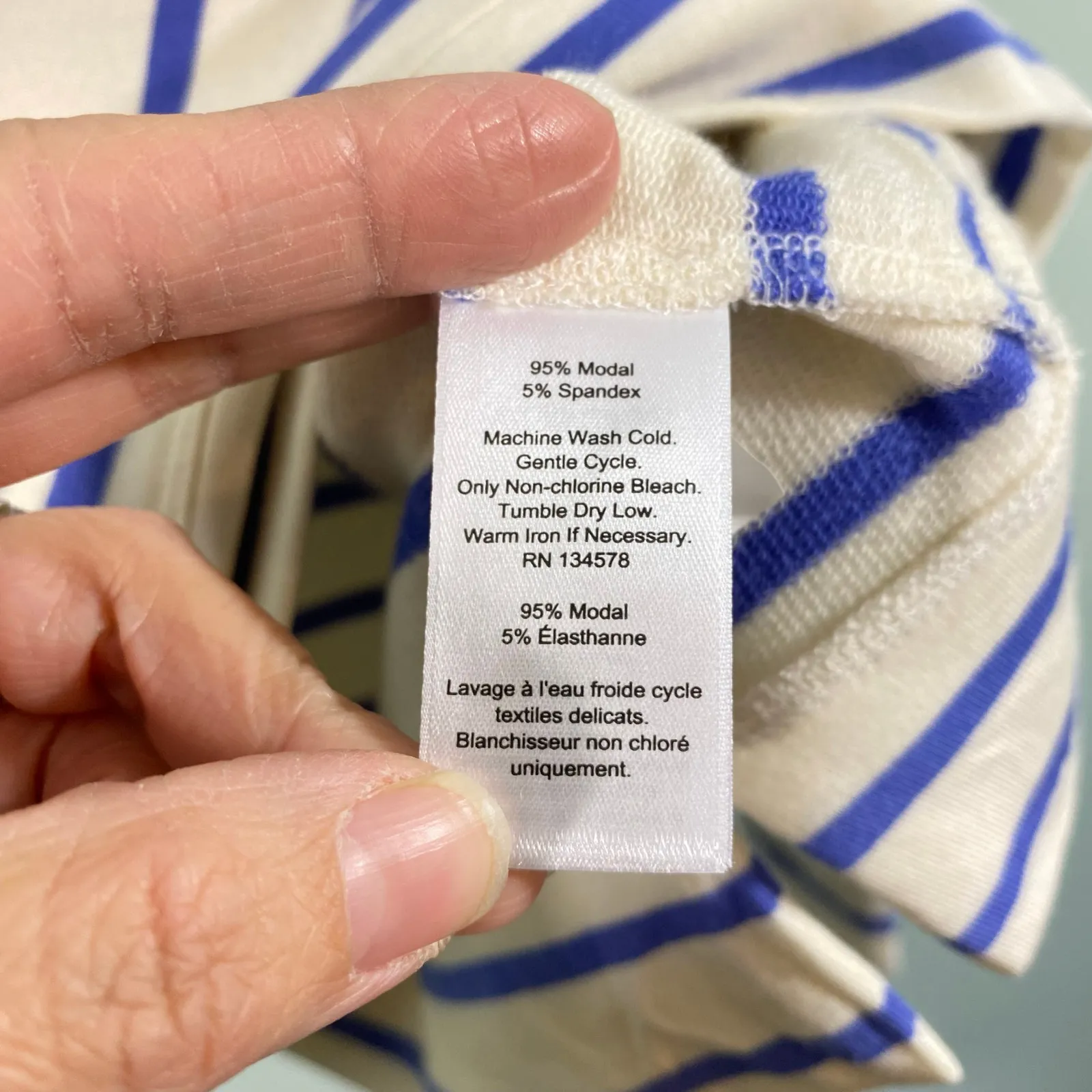 Vineyard Vines Women Marlin Striped Performance Popover Hoodie Size S NWT - Image 7