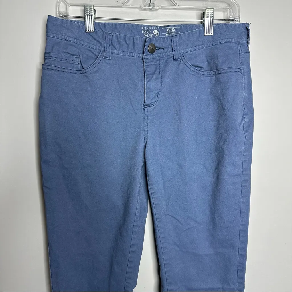 Women’s Mountain‎ Hardwear Size 8 Blue Straight Leg Pants - Image 3