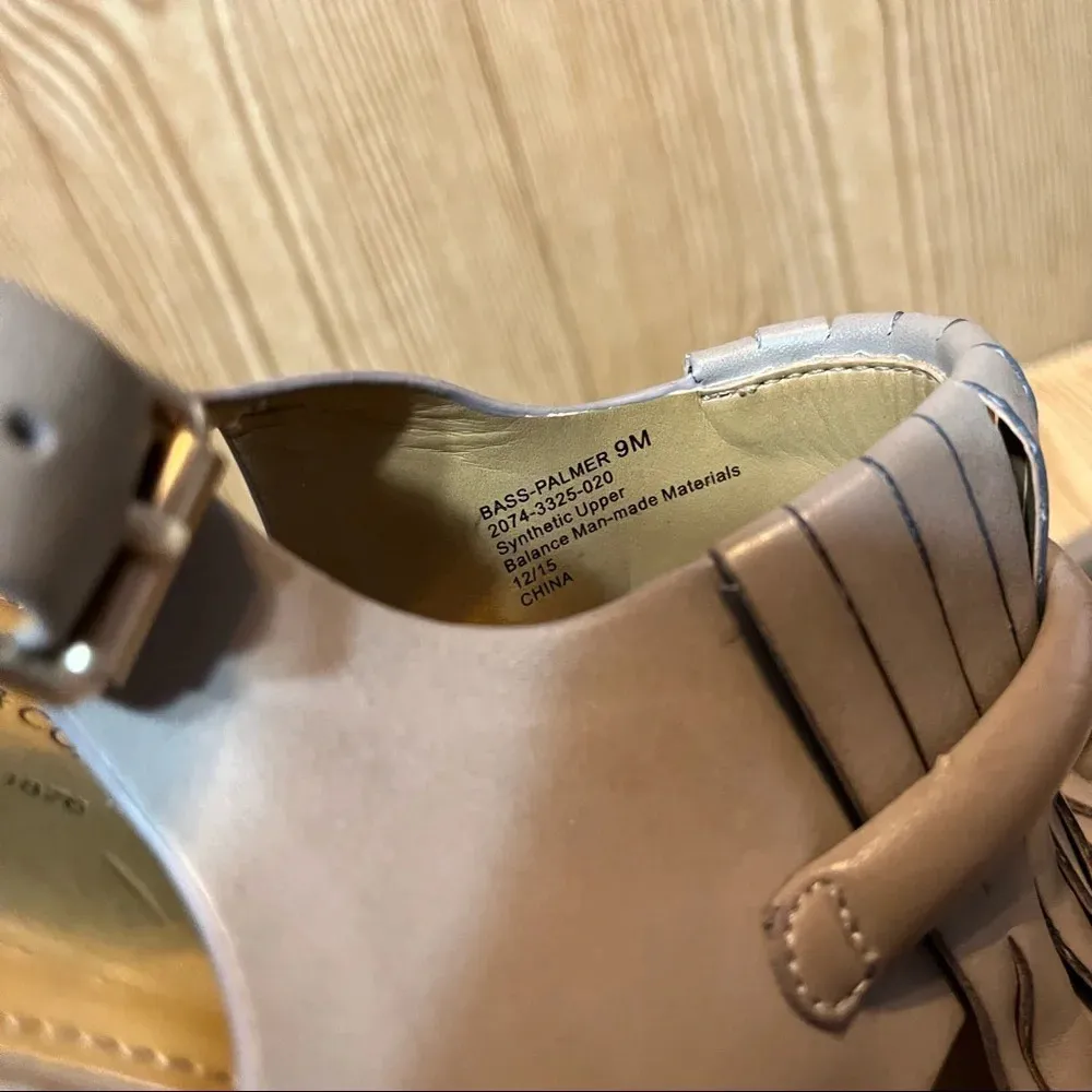 GH Bass & Co 'Palmer'  Fringe Slingback Sandals - Image 5