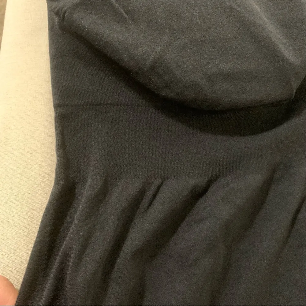 ilovesla 2x woman nursing bra spandex shirt down to above pubic area Black - Image 6