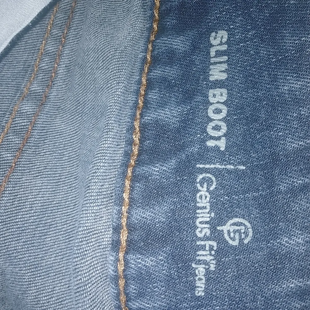 Lane Bryant 18 38x28 Slim Boot Dark Wash Jeans Plus - Image 3