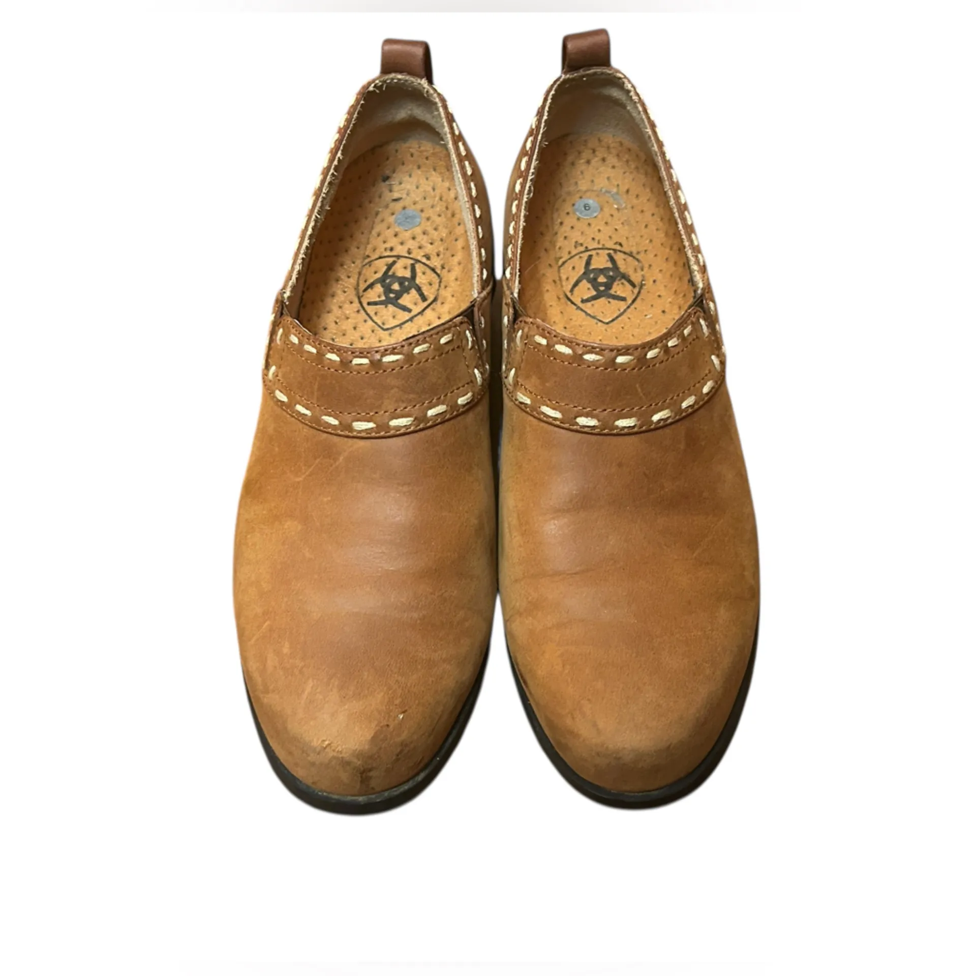 Ariat Sport Barn Paddock Clogs Leather Size 6 Women’s Brown - Image 6